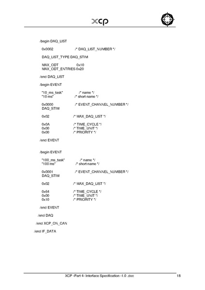 文件:XCP -Part 4- Interface Specification -1.0.pdf