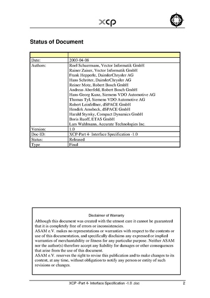 文件:XCP -Part 4- Interface Specification -1.0.pdf