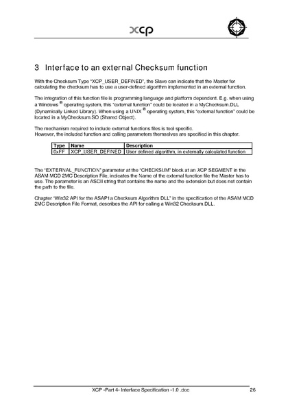 文件:XCP -Part 4- Interface Specification -1.0.pdf