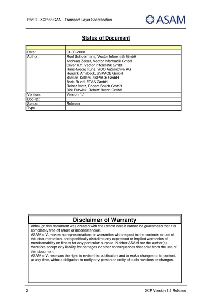 文件:ASAM XCP Part3-Transport-Layer-Specification XCPonCAN V1-1-0.pdf