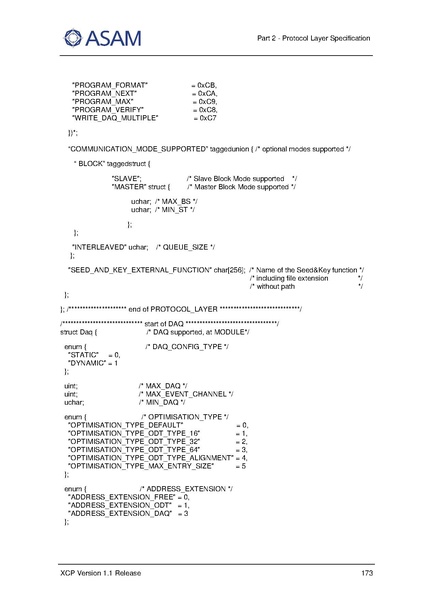 文件:ASAM XCP Part2-Protocol-Layer-Specification V1-1-0.pdf