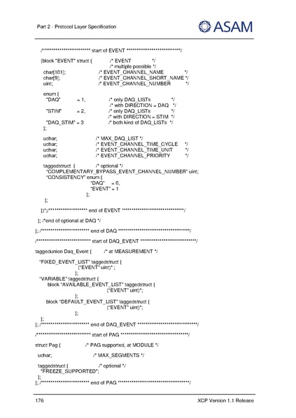 文件:ASAM XCP Part2-Protocol-Layer-Specification V1-1-0.pdf