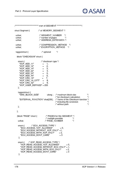 文件:ASAM XCP Part2-Protocol-Layer-Specification V1-1-0.pdf