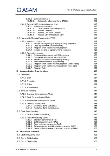 文件:ASAM XCP Part2-Protocol-Layer-Specification V1-1-0.pdf