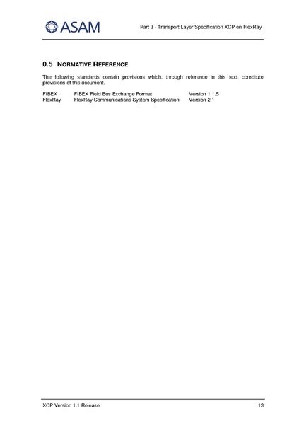 文件:ASAM XCP Part3-Transport-Layer-Specification XCPonFlexRay V1-1-0.pdf