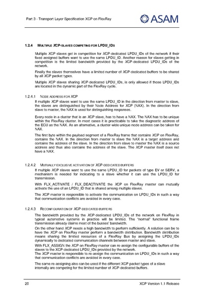 文件:ASAM XCP Part3-Transport-Layer-Specification XCPonFlexRay V1-1-0.pdf