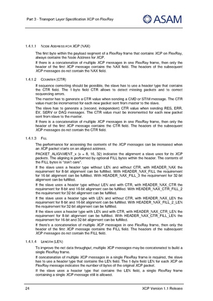 文件:ASAM XCP Part3-Transport-Layer-Specification XCPonFlexRay V1-1-0.pdf