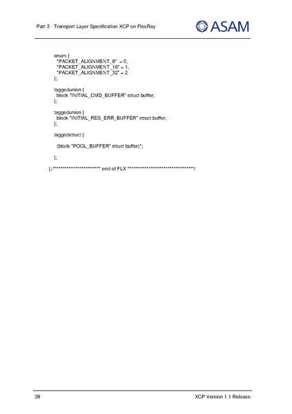 文件:ASAM XCP Part3-Transport-Layer-Specification XCPonFlexRay V1-1-0.pdf