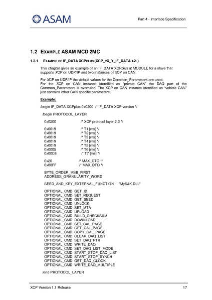 文件:ASAM XCP Part4-Interface-Specification V1-1-0.pdf