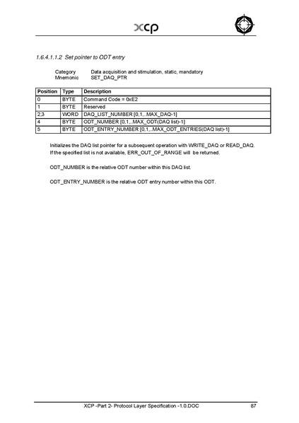 文件:XCP -Part 2- Protocol Layer Specification -1.0.pdf