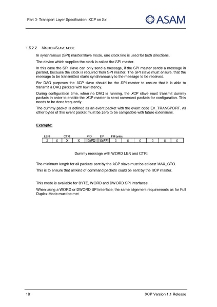 文件:ASAM XCP Part3-Transport-Layer-Specification XCPonSxI V1-1-0.pdf