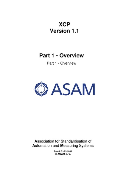 文件:ASAM XCP Part1-Overview V1-1-0.pdf