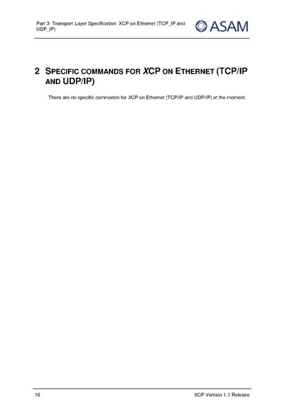文件:ASAM XCP Part3-Transport-Layer-Specification XCPonEthernet TCP IP.pdf