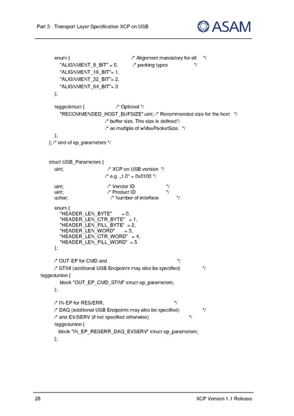 文件:ASAM XCP Part3-Transport-Layer-Specification XCPonUSB V1-1-0.pdf